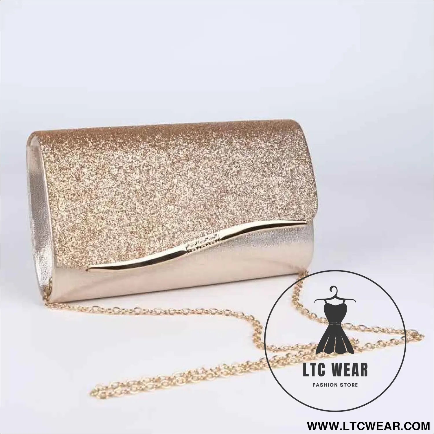 Sparkling Sequin Clutch Elegant Evening  Bridal Party Handbag