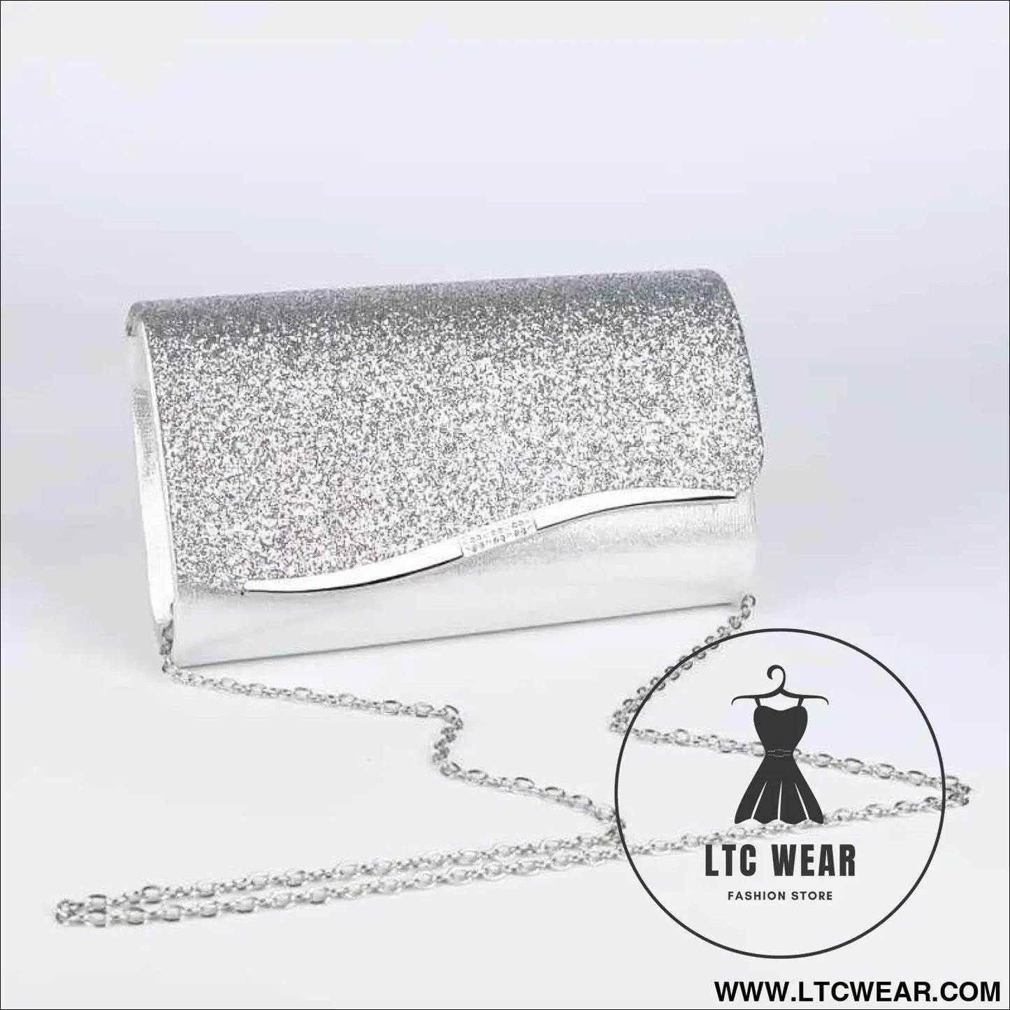 Sparkling Sequin Clutch Elegant Evening  Bridal Party Handbag