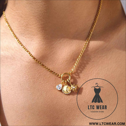 Sports Ball Enamel Necklace Collection