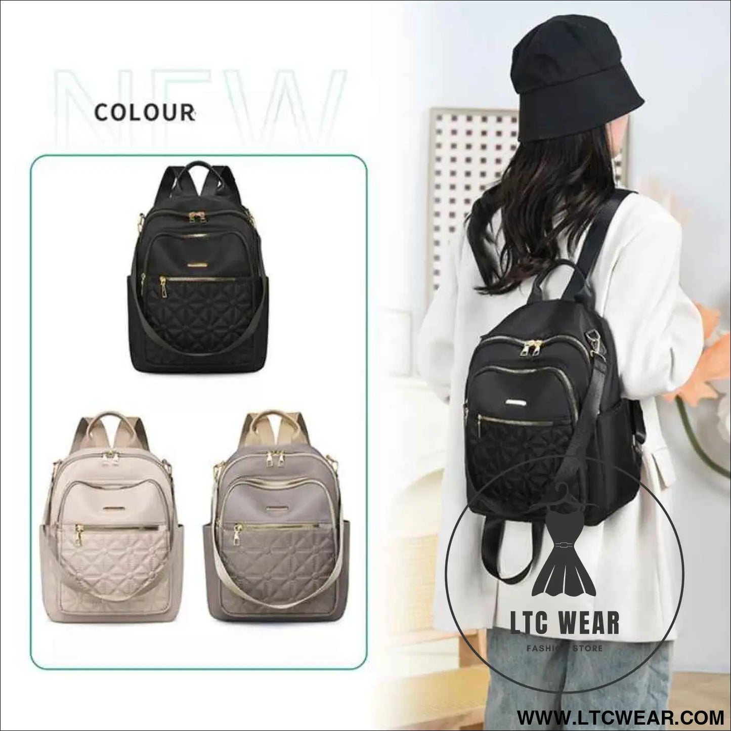 SpringSummer Travel Backpack Versatile Stylish Large Capacity