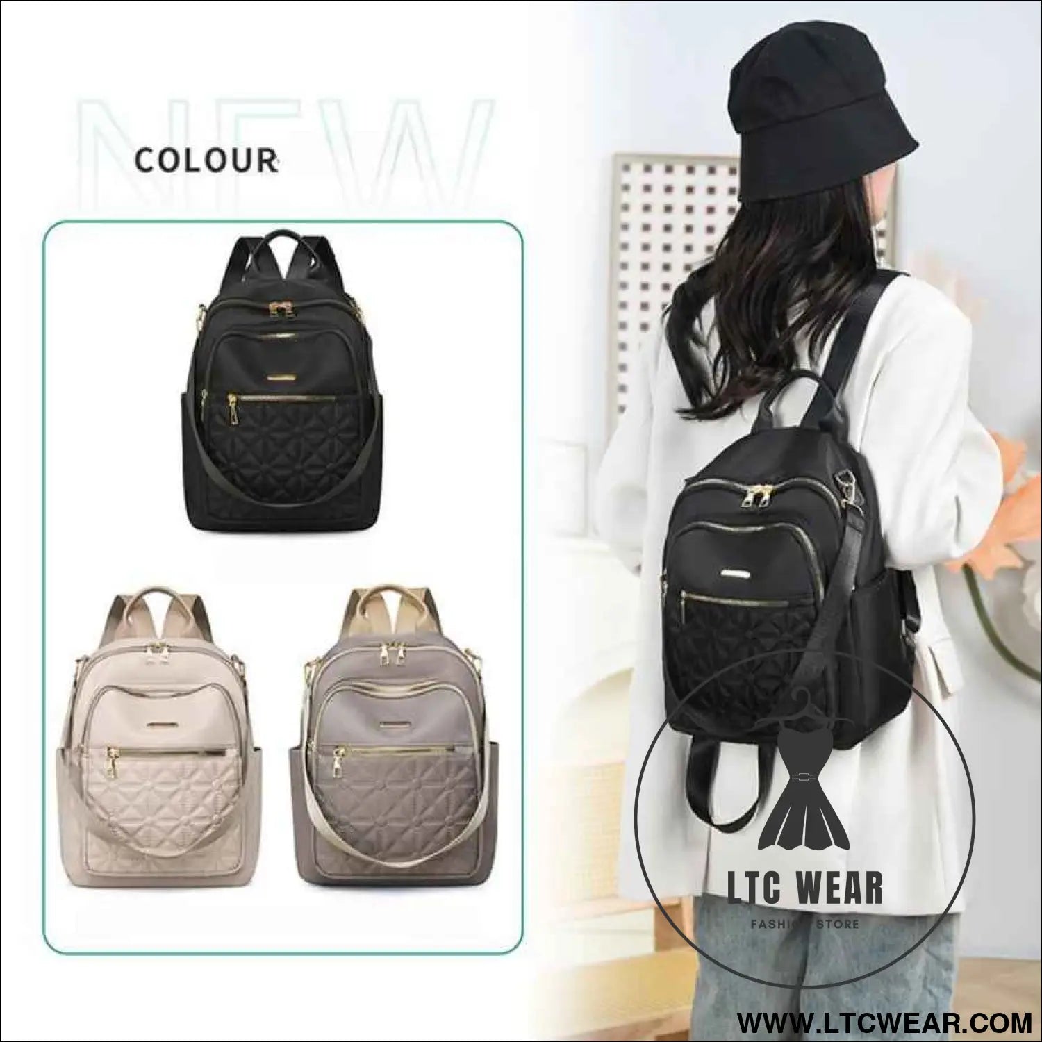 SpringSummer Travel Backpack Versatile Stylish Large Capacity
