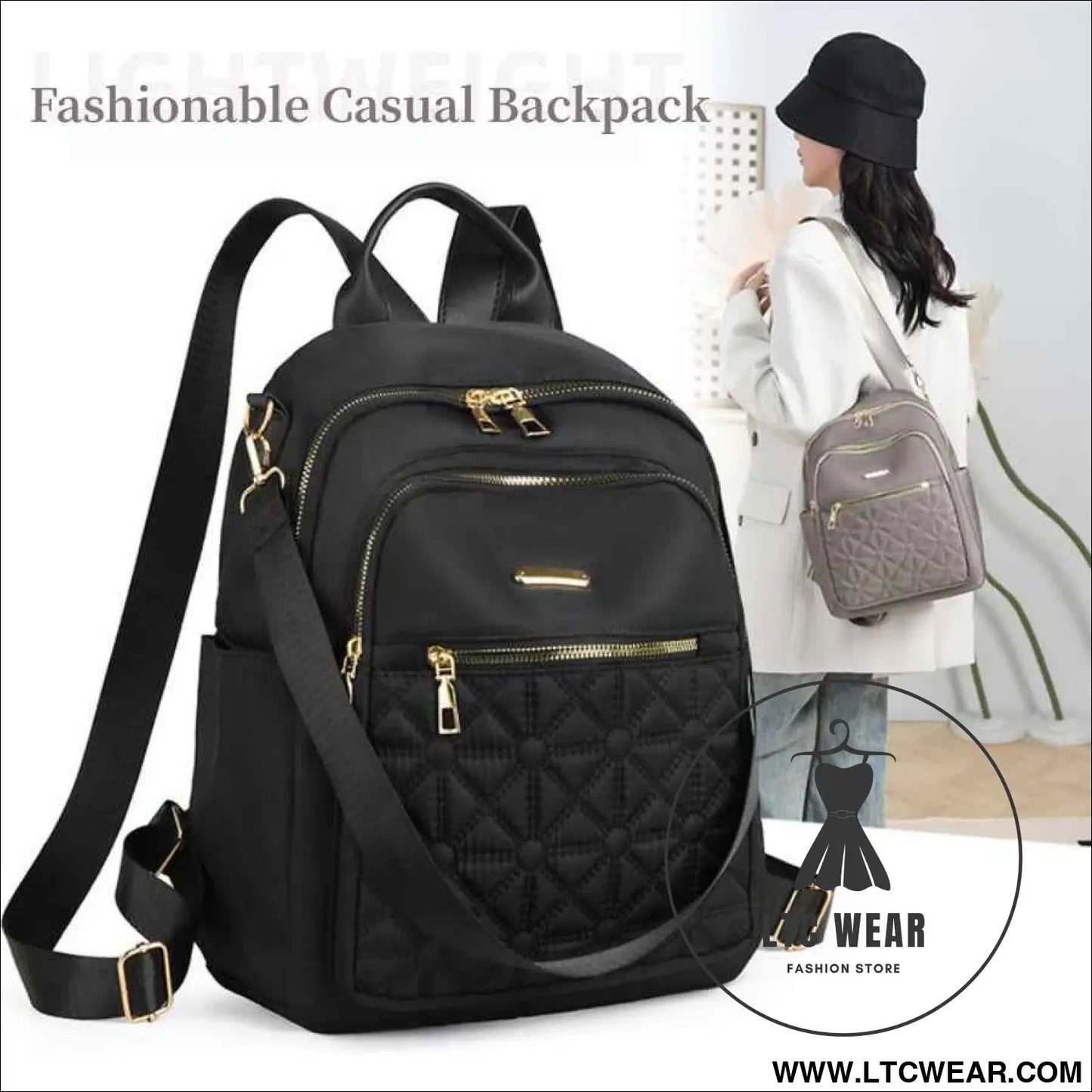 SpringSummer Travel Backpack Versatile Stylish Large Capacity