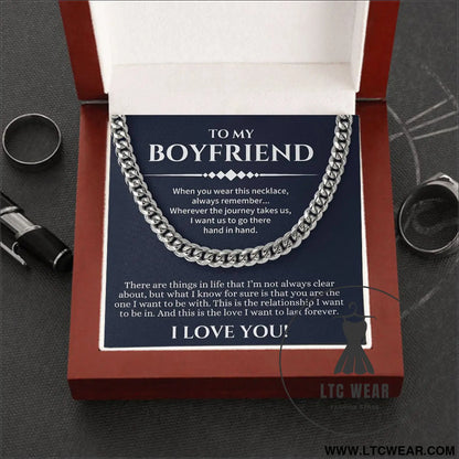 Stainless steel necklace for men