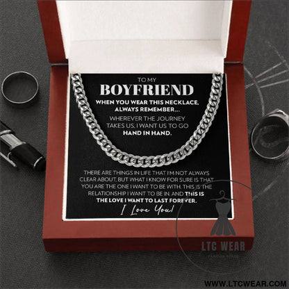Stainless steel necklace for men