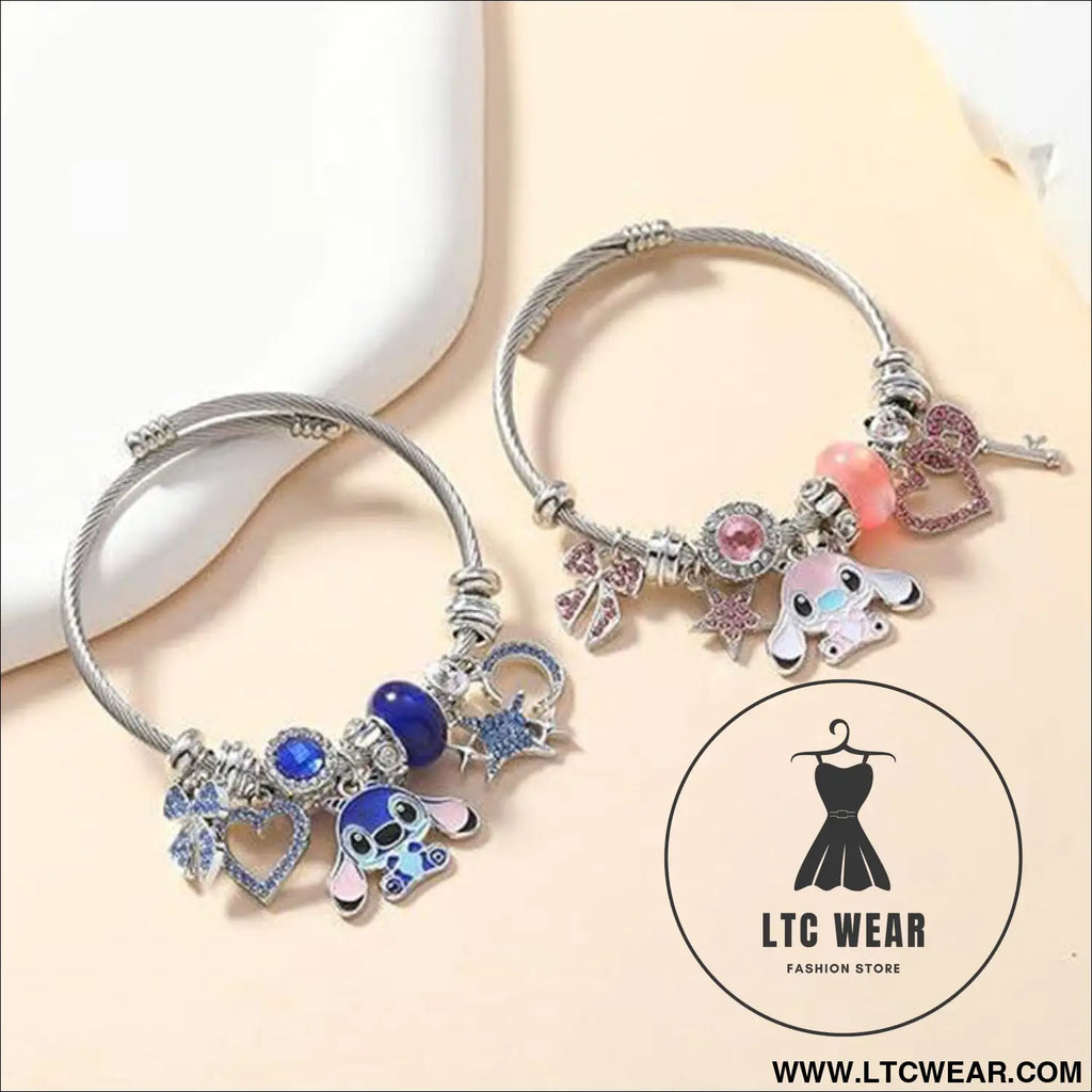 Stitch cartoon character bracelet wholesale