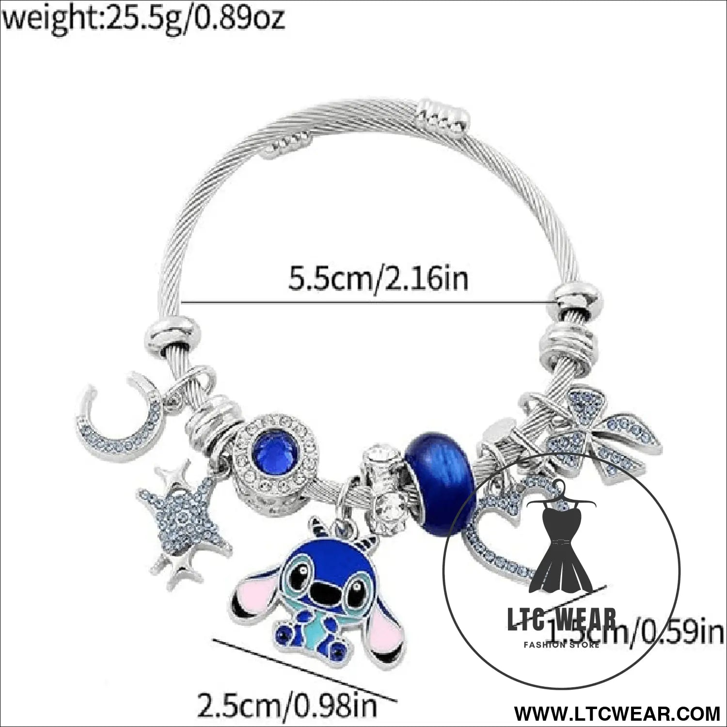 Stitch cartoon character bracelet wholesale - a style