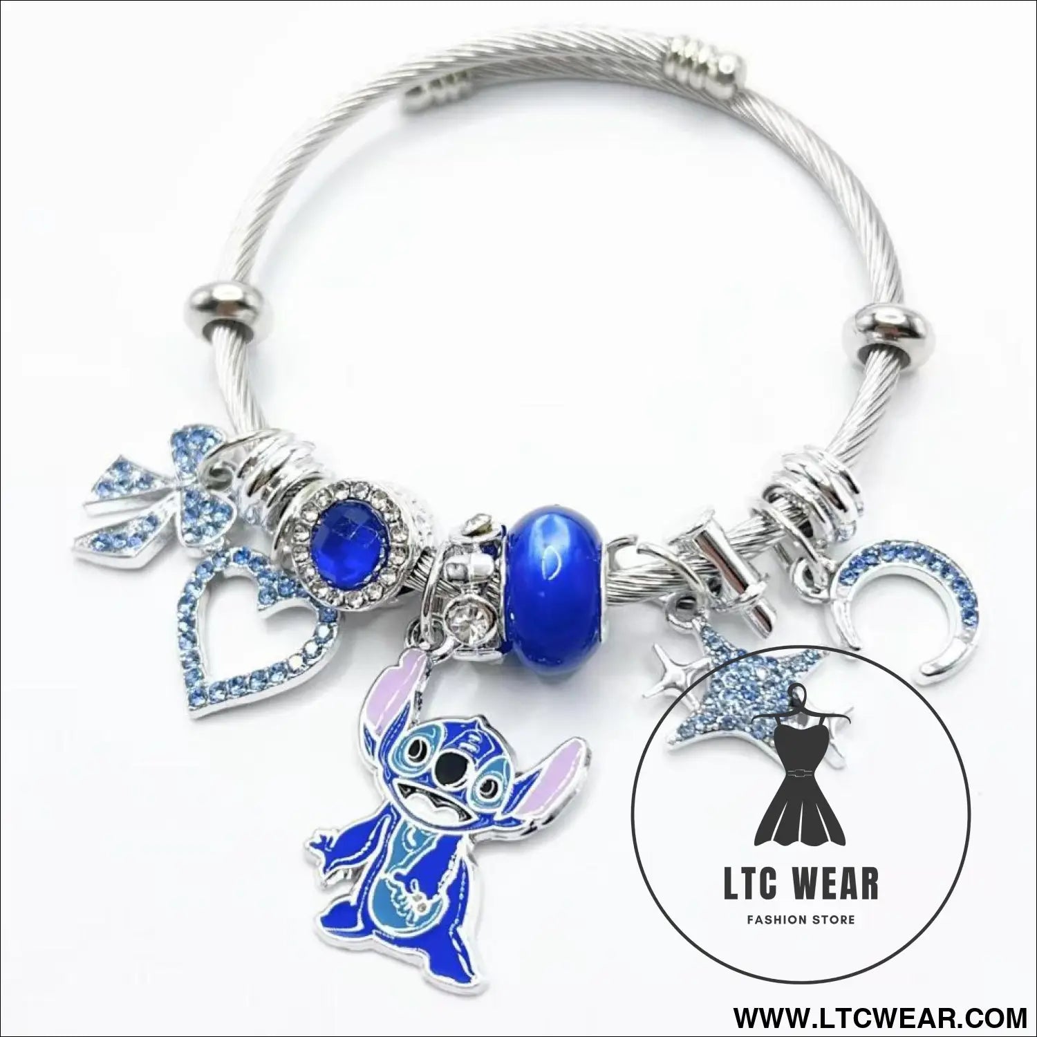 Stitch cartoon character bracelet wholesale - d style