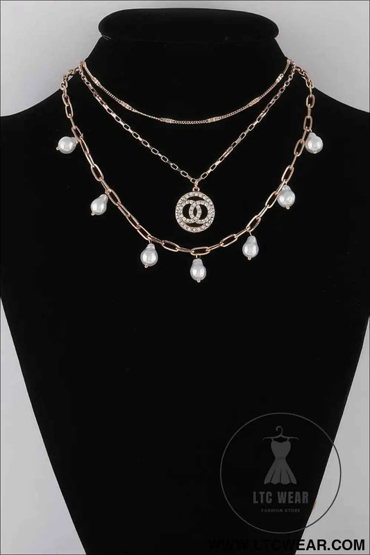 Stone N Oo Chain Necklace - Elegant Statement Jewelry for Any Occasion