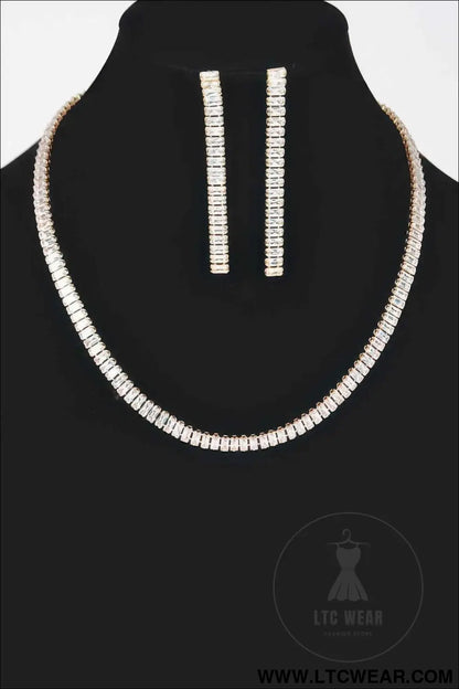Stone Necklace Set