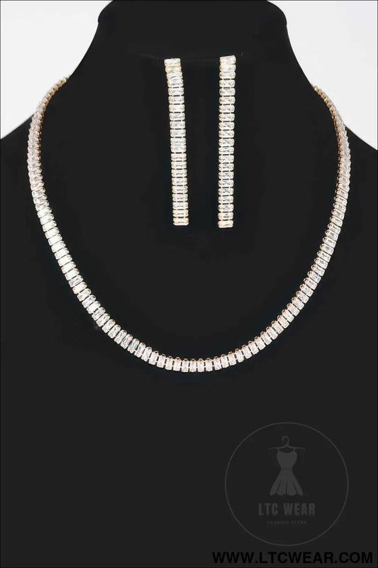 Stone Necklace Set
