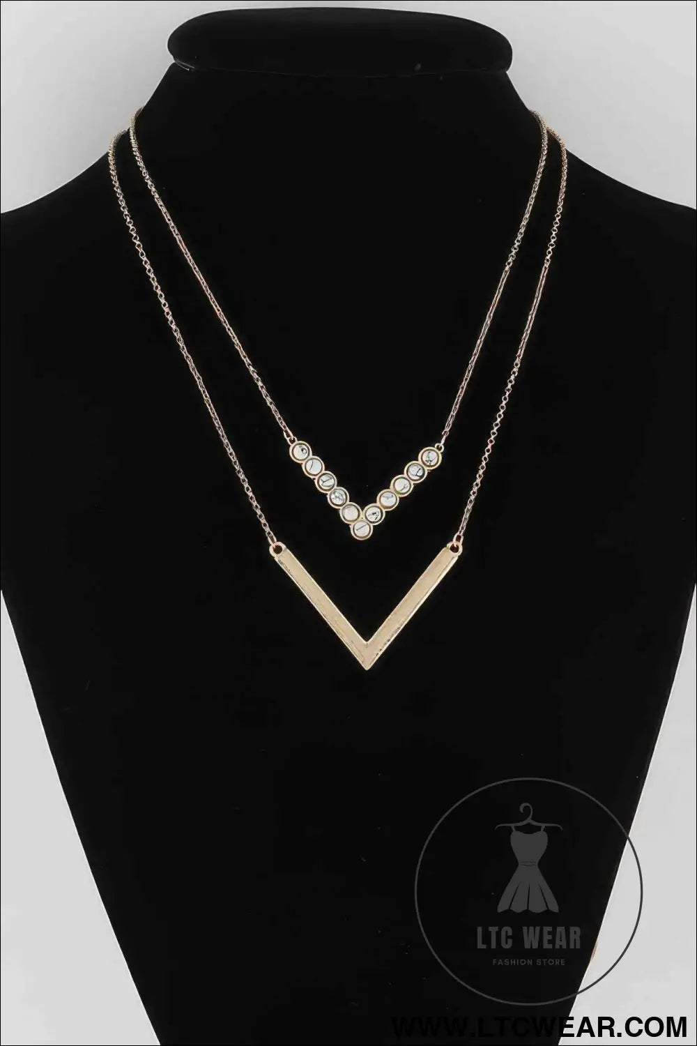 Stone V Necklace