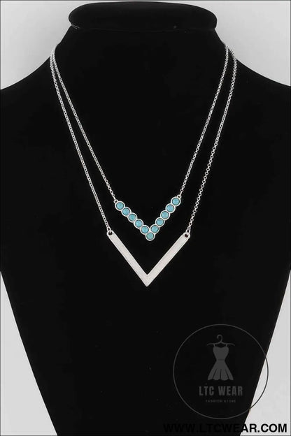 Stone V Necklace