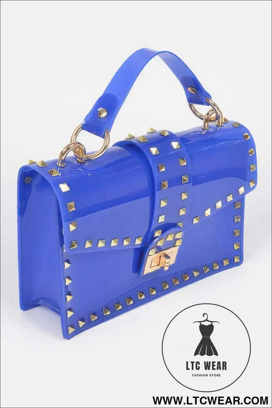 Studed Colorful Clutch for a Fashionable and Vibrant Look