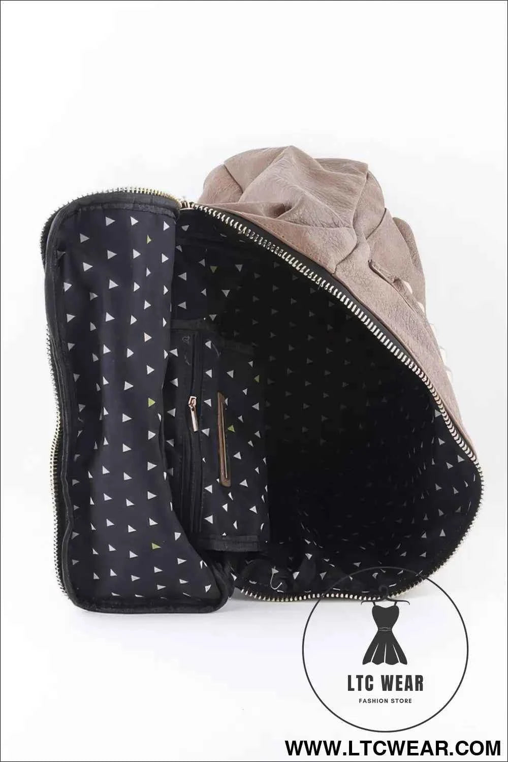 Studded Faux Leather Backpack for Trendy and Stylish Accessories