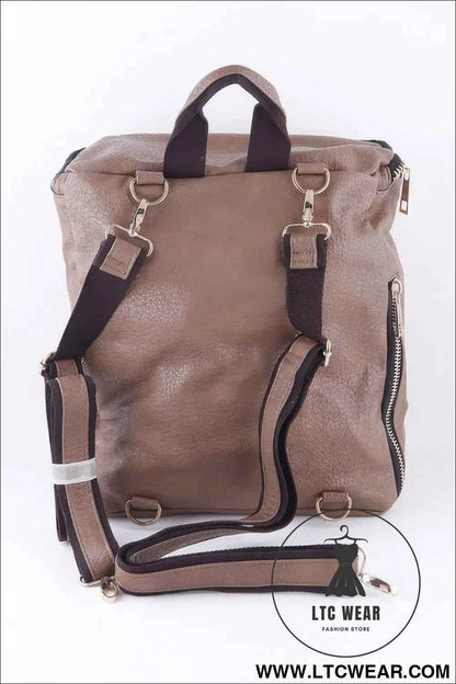 Studded Faux Leather Backpack for Trendy and Stylish Accessories