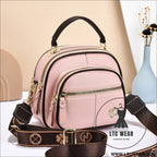 Stylish high-quality tote bag trendy versatile women’s crossbody bag large capacity shoulder bag - pink