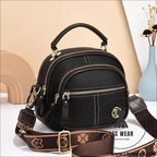 Stylish high-quality tote bag trendy versatile women’s crossbody bag large capacity shoulder bag - black