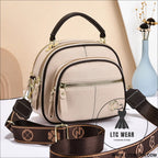 Stylish high-quality tote bag trendy versatile women’s crossbody bag large capacity shoulder bag - light khaki