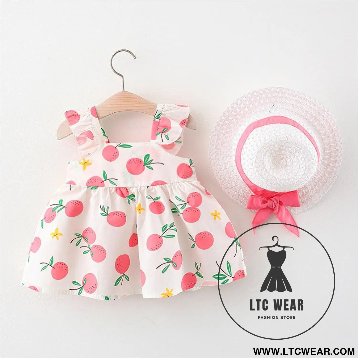 Summer new princess suspender dress baby cotton skirt children’s clothing