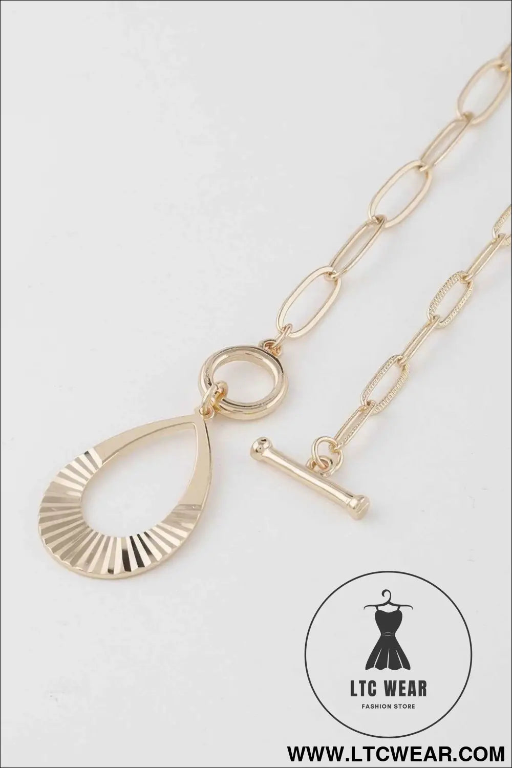 Teardrop Toggle Necklace