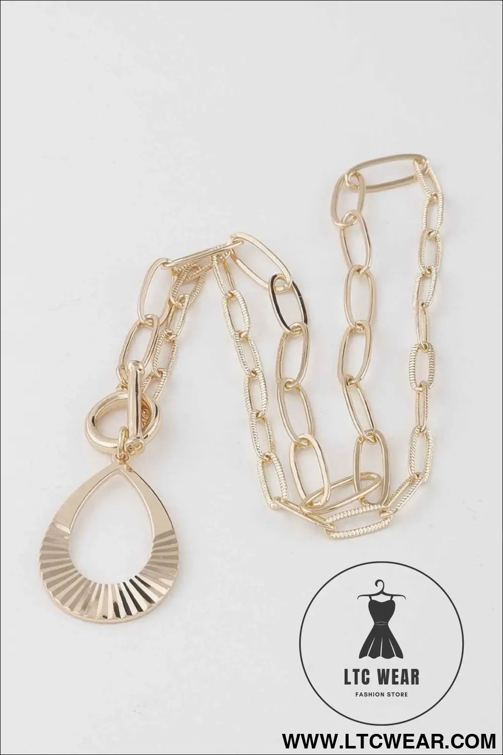 Teardrop Toggle Necklace
