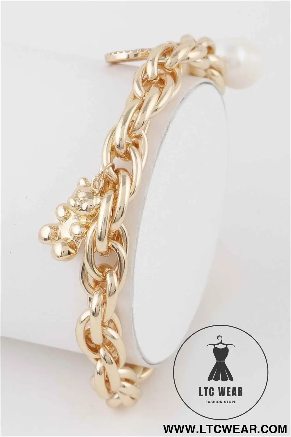 Teddy Bear Chain Bracelet