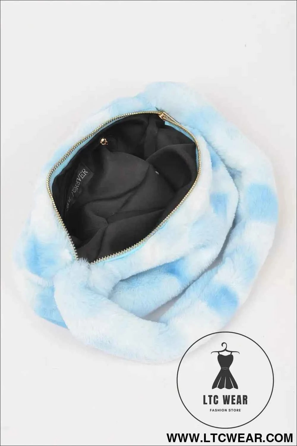 Tie Dye Fur Bag - Stylish and Trendy Shoulder Accessory