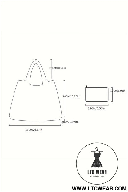 Tillandsia purple goth halloween pumpkin large capacity foldable tote bag - tillandsia purple / one size / 100%