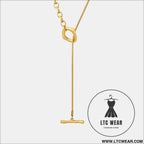 Titanium steel chain necklace