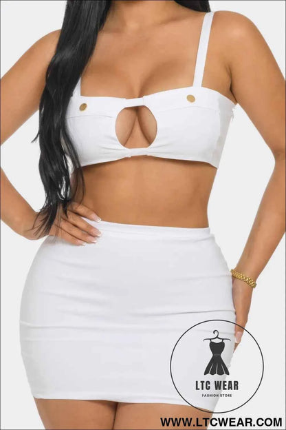Top And Skirt Set