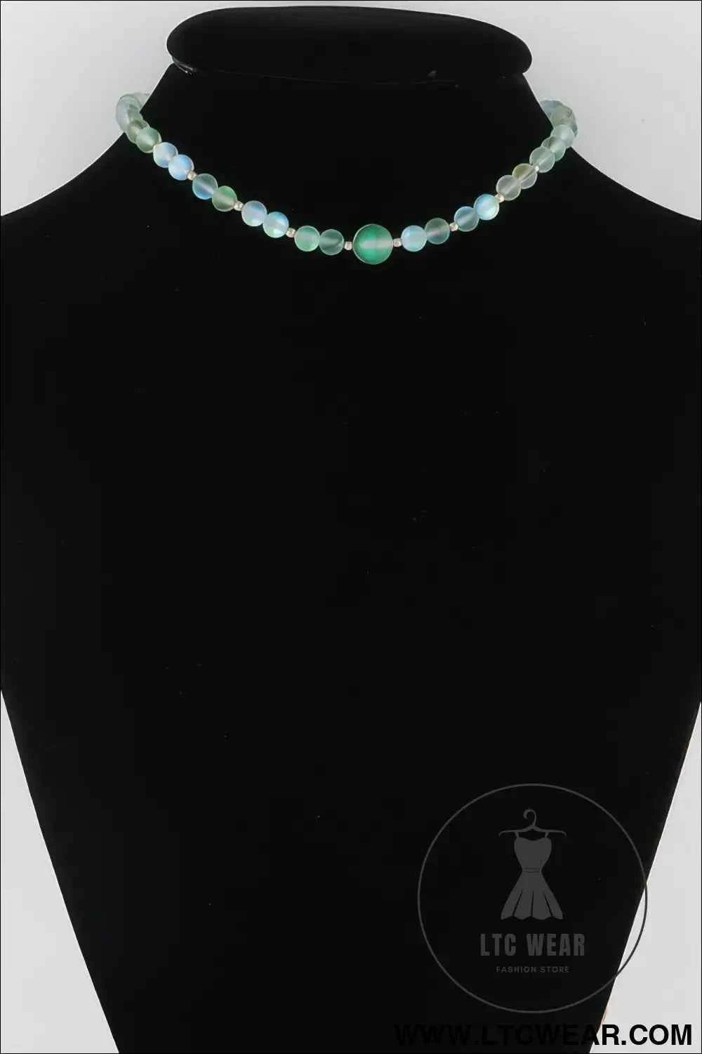 Translucent Bead Necklace