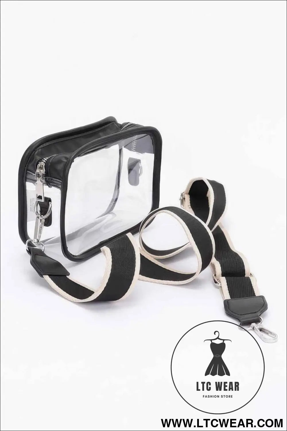 Transparent Camera Bag W/ Wide Strap