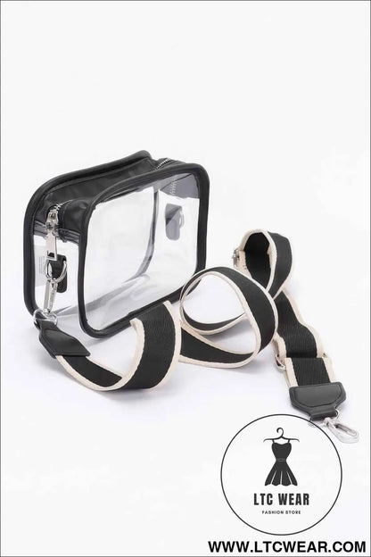 Transparent Camera Bag W/ Wide Strap