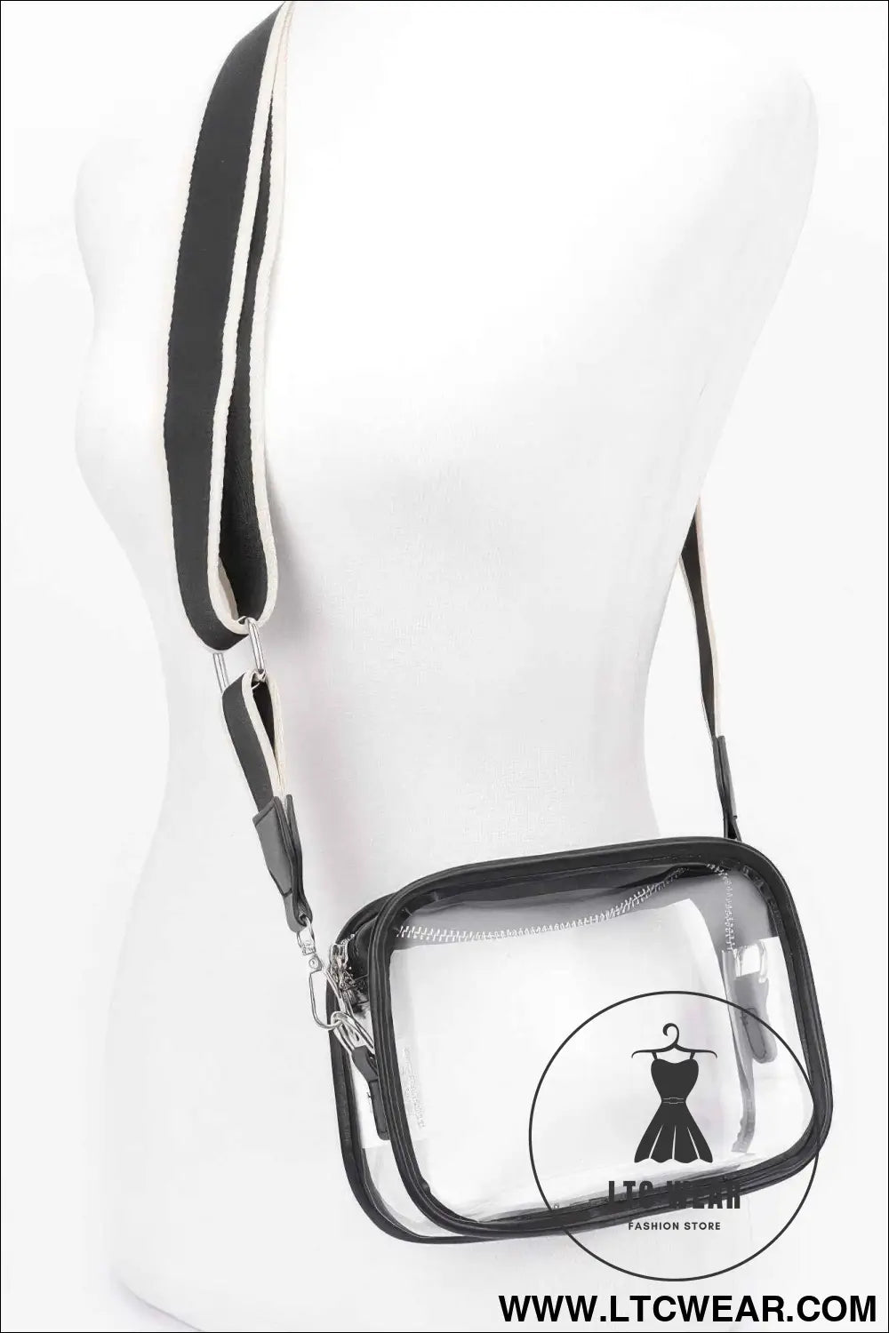 Transparent Camera Bag W/ Wide Strap