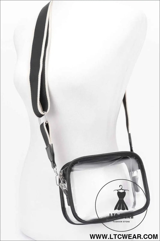 Transparent Camera Bag W/ Wide Strap
