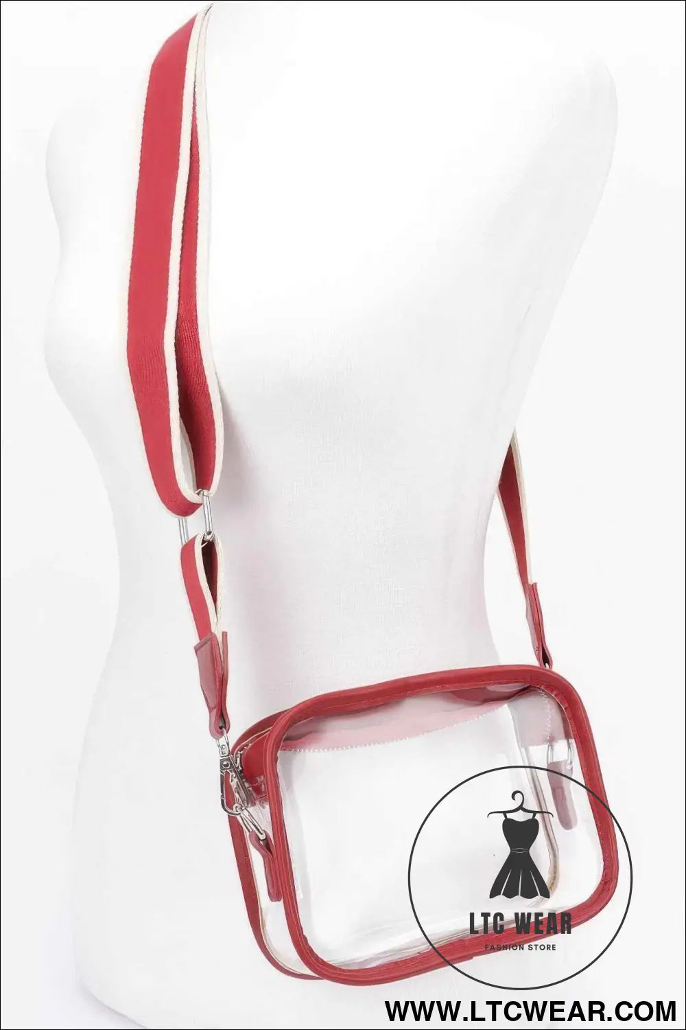 Transparent Camera Bag W/ Wide Strap