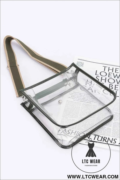 Transparent School Bag W/ Strap