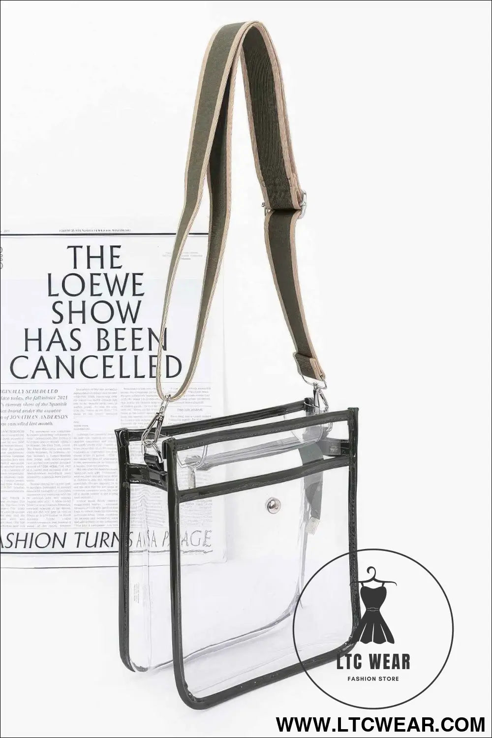 Transparent School Bag W/ Strap