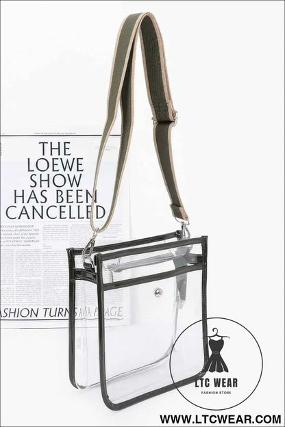 Transparent School Bag W/ Strap