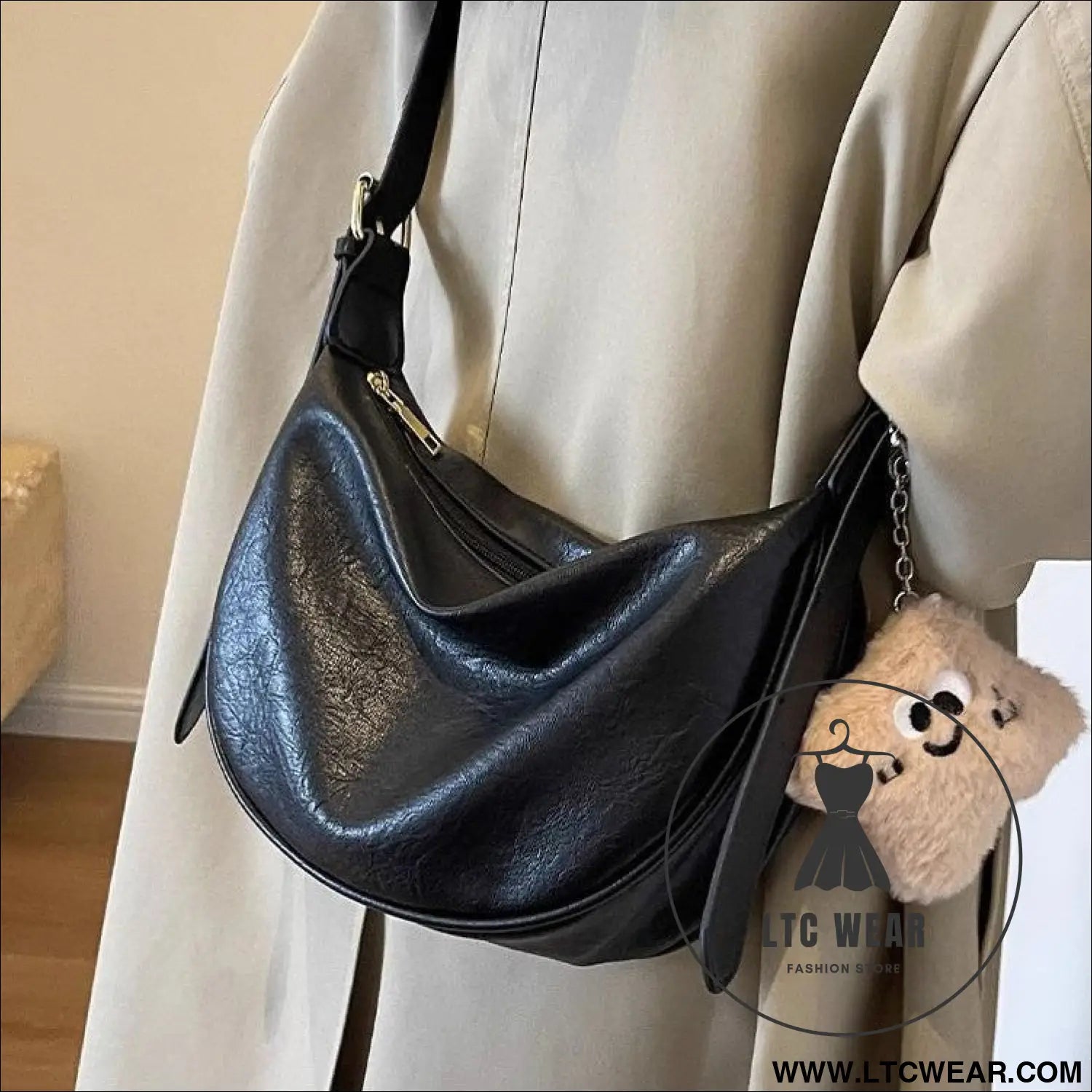 Trendy and popular shoulder bag crossbody bag dumpling bag