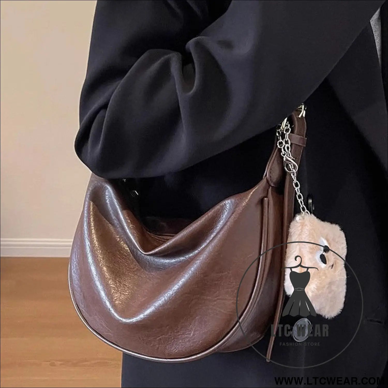 Trendy and popular shoulder bag crossbody bag dumpling bag