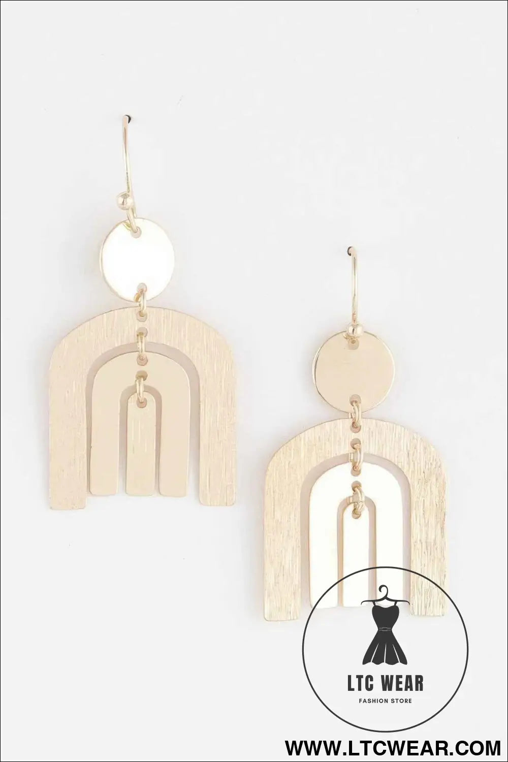 Triple Arch Earrings