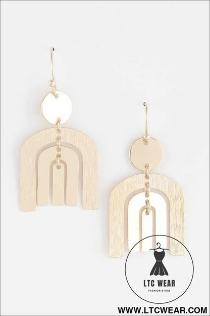 Triple Arch Earrings