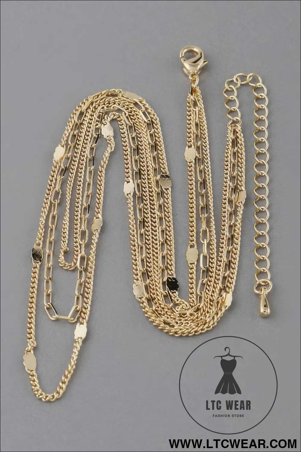 Triple Chain Necklace