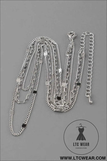 Triple Chain Necklace