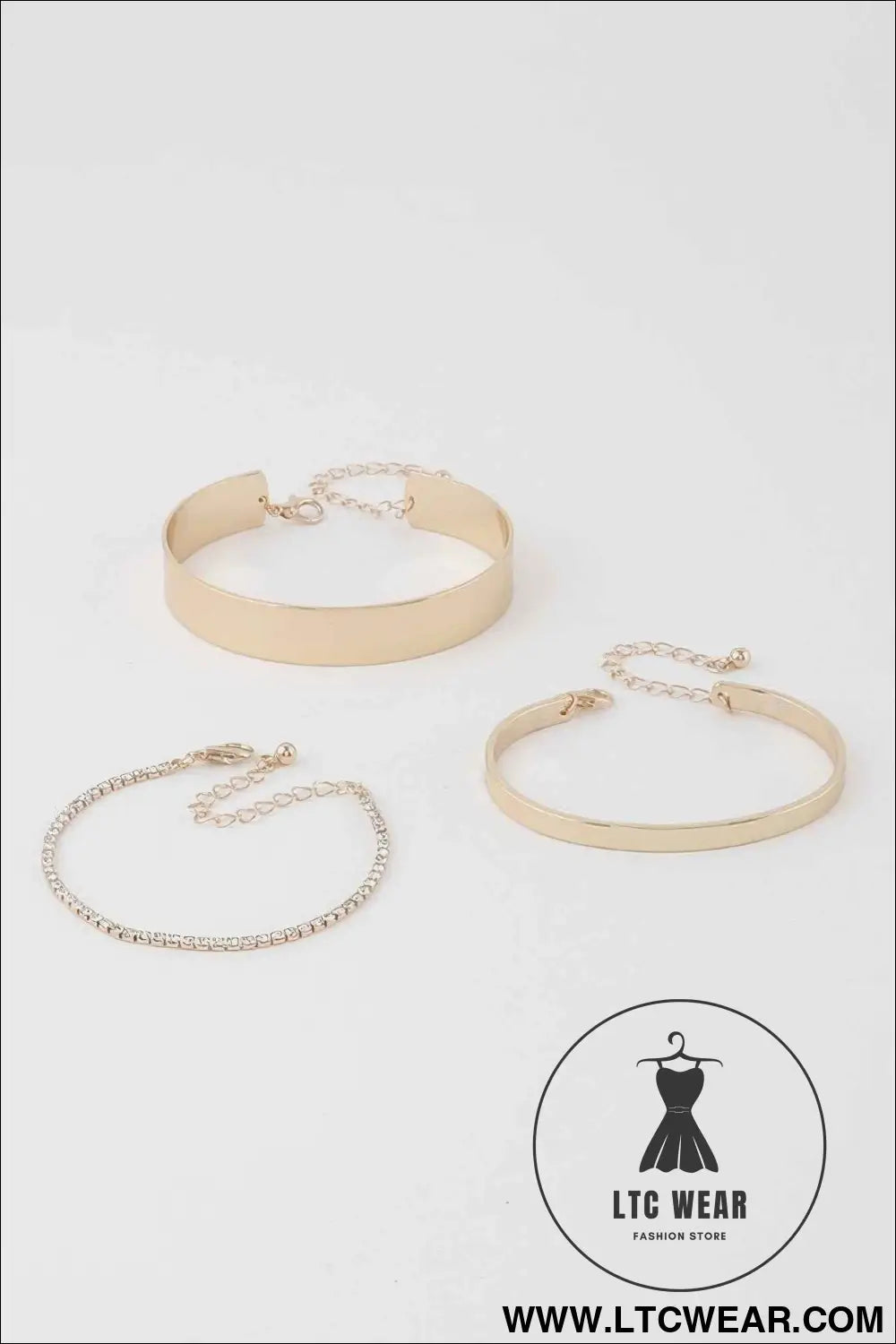 Triple Jewel Band Bracelet