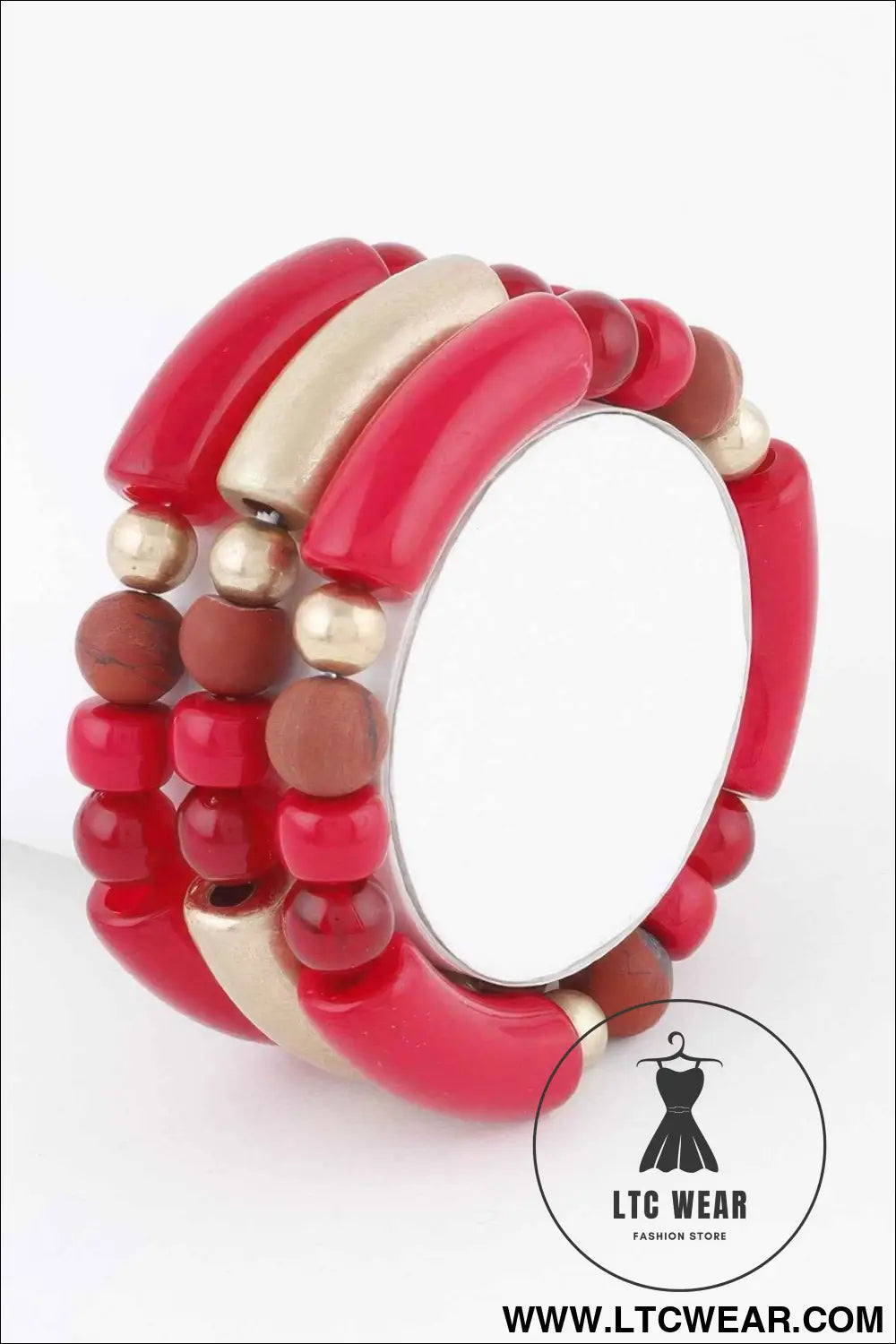 Two Toned Bead Bracelet