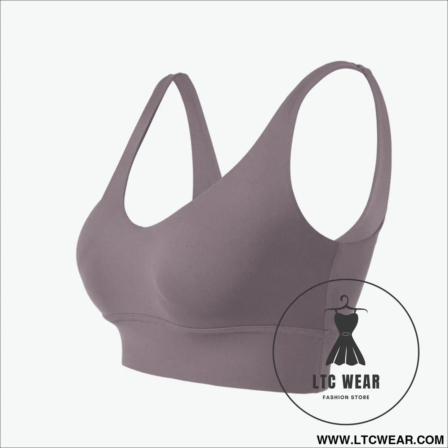Ultimate support sports bra: fierce & fabulous fit - moon rock color / s