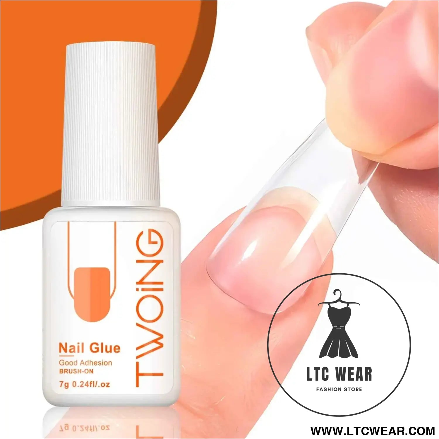 Ultra-Strong 7g Nail Glue for Lasting False Nail Adhesion