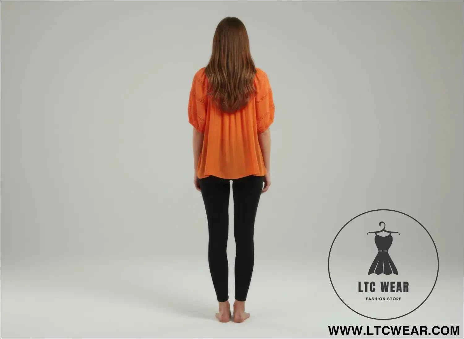 Unique Spectrum Blouse - Solid Short Sleeve Style for Effortless Elegance
